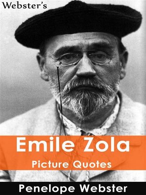 cover image of Webster's Emile Zola Picture Quotes